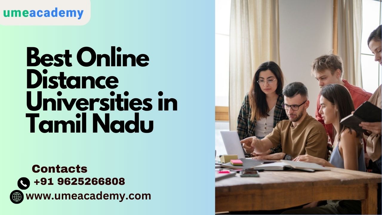 Best Online Distance Universities In Tamil Nadu
